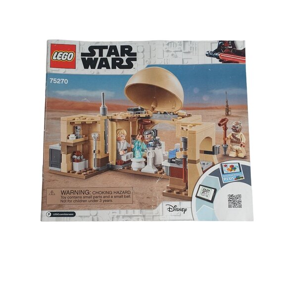 75270 Star Wars Obi Wans Hut Book LEGO Building Manual Instruction Replacement - Picture 1 of 2